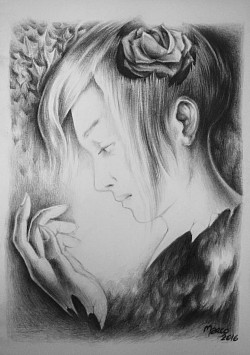 L'&acirc;me - 14,5 x 21cm - Crayon &agrave; papier